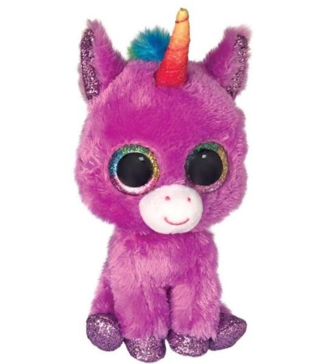 Maskotka Ty Beanie Boos ROSETTE fioletowy jednorożec 15cm 36328