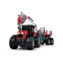 DICKIE Farm Traktor Massey Ferguson 8737 42cm.