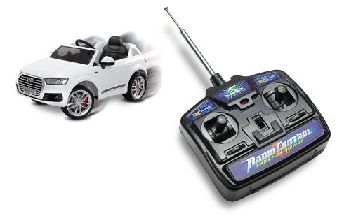 AUDI Q7 Toyz pojazd na aklumulator 12V 2x35W - White