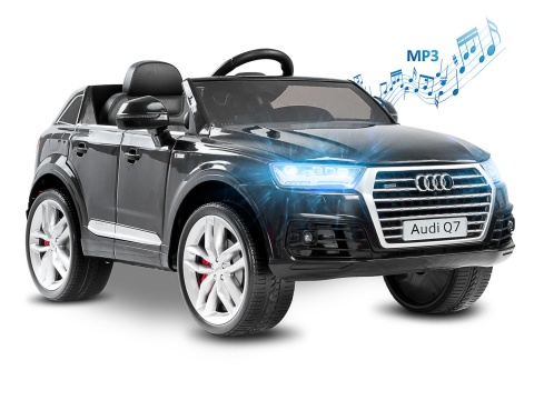AUDI Q7 Toyz pojazd na aklumulator 12V 2x35W - black