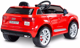 AUDI Q7 Toyz pojazd na aklumulator 12V 2x35W red