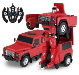 Land Rover Transformer 1:14 2.4GHz RTR (akumulator, ładowarka USB) - czerwony