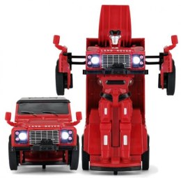 Land Rover Transformer Die Cast 1:32 RTR (zasilanie na baterie) - czerwony
