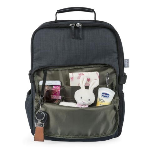 CHICCO PLECAK RODZICA NA AKCESORIA - COOL GREY