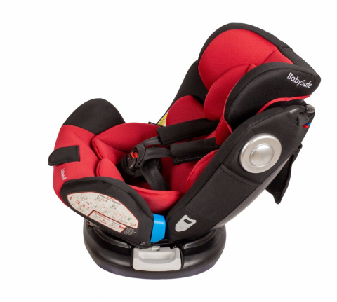 Labrador BabySafe 0-36kg 0-12 lat obrotowy fotelik samochodowy z IsoFix - Gray Black