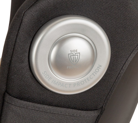 Labrador BabySafe 0-36kg 0-12 lat obrotowy fotelik samochodowy z IsoFix - Gray Black