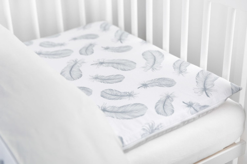 Sensillo Poduszka Memory dla niemowląt cyrkulacja wysoki komfort snu 57x37