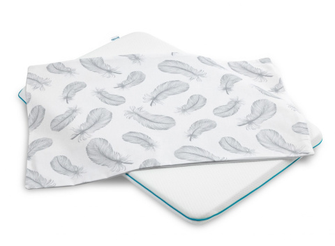 Sensillo Poduszka Memory dla niemowląt cyrkulacja wysoki komfort snu 57x37