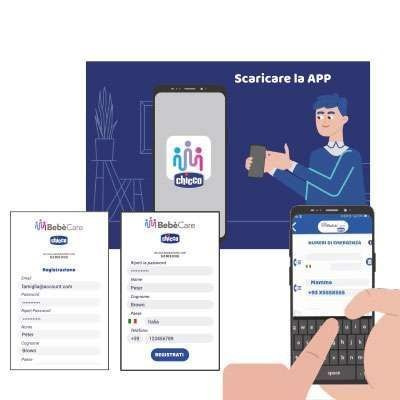 CHICCO BebeCare EASY-TECH Alarm - Pzypominacz obecności dziecka