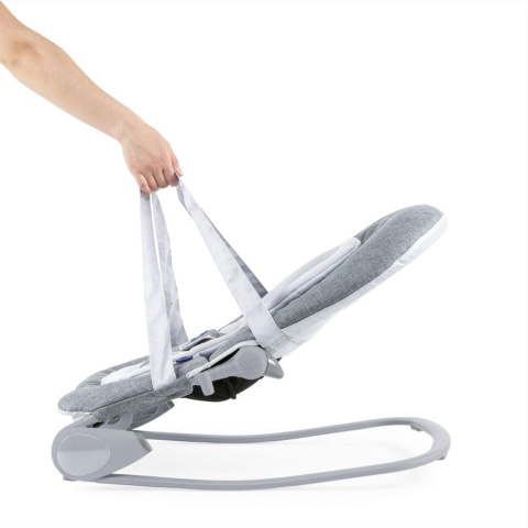 HOOPLA NEW Chicco leżaczek bujaczek do 18 kg - TITANIUM