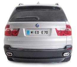 BMW X5 1:18 RTR (zasilanie na baterie AA) - Srebrny