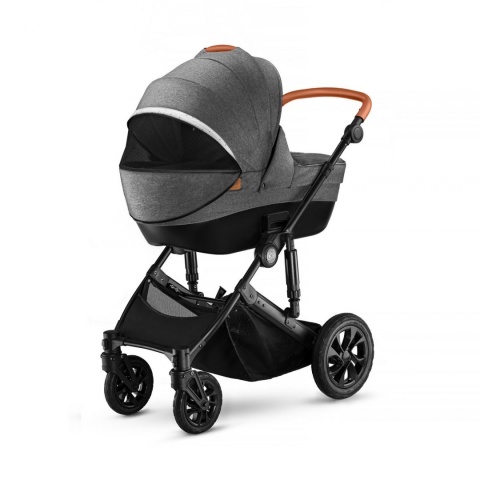 Kinderkraft Wózek Głęboko Spacerowy PRIME 2w1 Grey do 22 kg + Mommy Bag