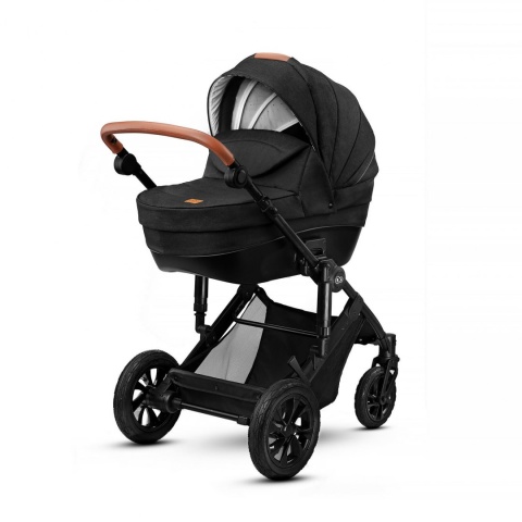 Kinderkraft Wózek Głeboko Spacerowy PRIME 3w1 Black do 22 kg + Mommy Bag