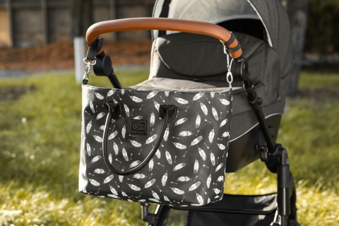 Kinderkraft Wózek Głęboko Spacerowy PRIME 3w1 Grey do 22 kg + Mommy Bag