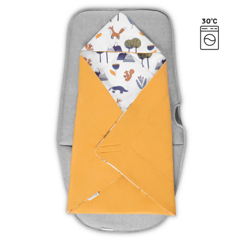 Kinderkraft Leżaczek FELIO - Stone Grey