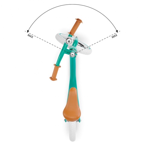 Kinderkraft Rowerek Biegowy Magnesium RAPID - Midnight Green