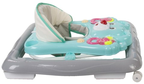 Chodzik miś - turkusowo - szary