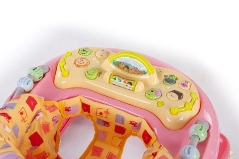 Chodzik samochód - różowy