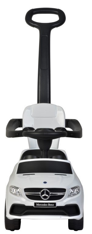 Jeździk Mercedes - Benz GLE 63 AMG z popychaczem - biały