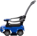 Jeździk dla dziecka z rączką i obejmą Sport car niebieski