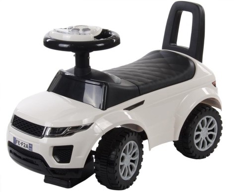 Jeździk dla dziecka na roczek biały 12m+