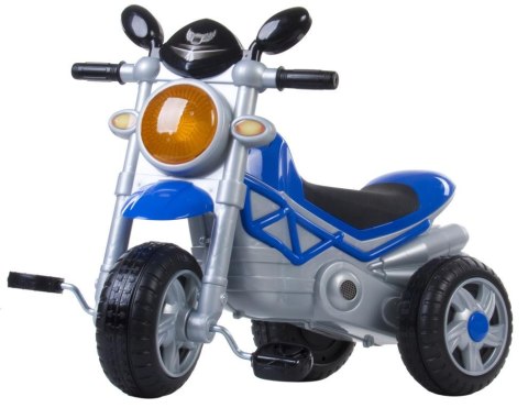 Jeździk motocykl Chopper - niebieski