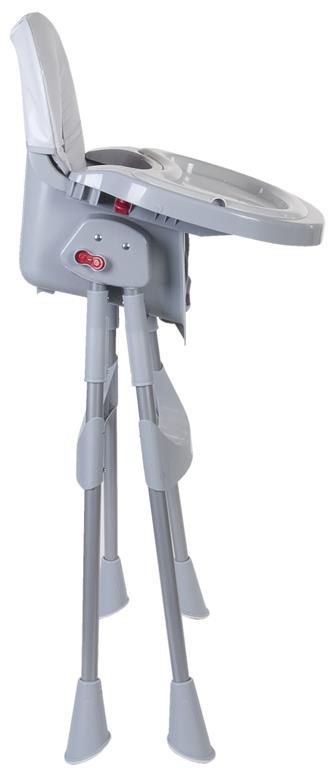 Krzesełko do karmienia Comfort Basic - różowe