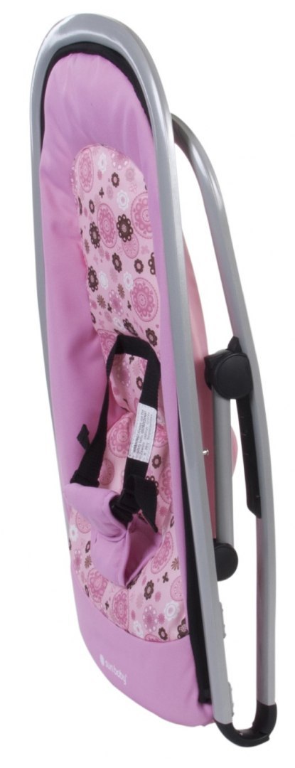 Leżaczek bujaczek Komfi Rose (różowy)