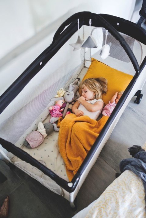 Łóżeczko turystyczne - beżowe