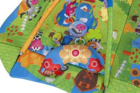 Mata/kojec z poduszką - łączka