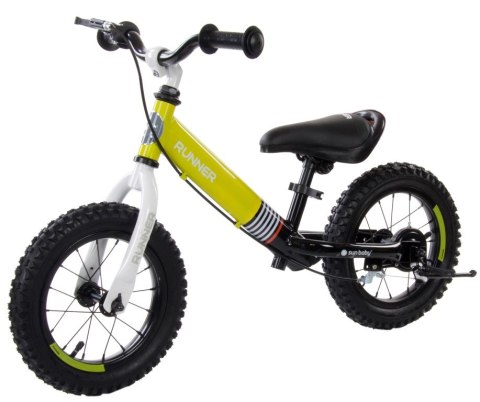 Rowerek biegowy Runner Air - Fresh Lime Green II gatunek