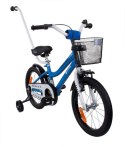 Rowerek dla dzieci 16" Junior niebieski