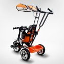 Rowerek trójkołowy Super Trike - pomarańczowy