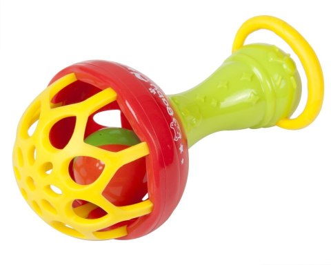 Grzechotka - gryzak Maracas zielony