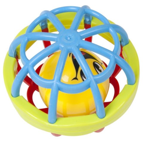 Grzechotka - gryzak i zabawka interaktywna - kula