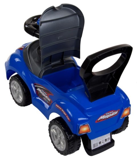 Jeździk Mega car - niebieski