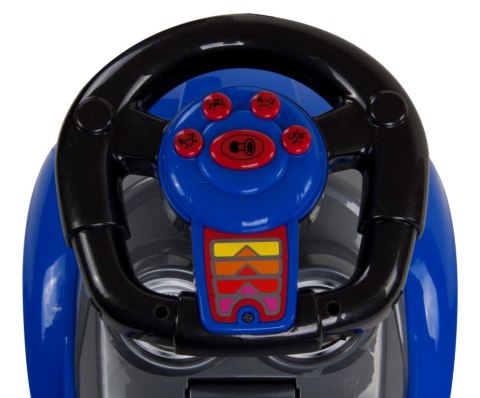 Jeździk Mega car - niebieski