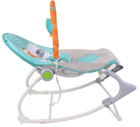 Leżaczek bujaczek „leśni przyjaciele"