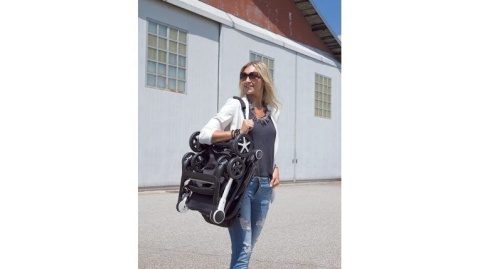 MIINIMO 3 Z PAŁĄKIEM WÓZEK SPACEROWY CHICCO 6,3kg - JET BLACK