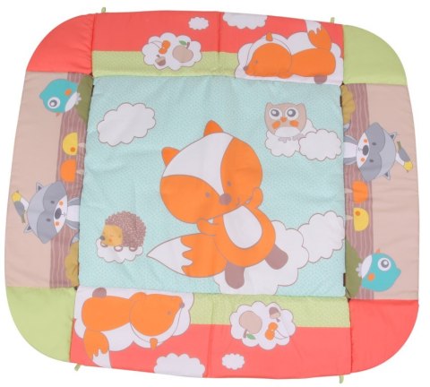 Mata edukacyjna dla niemowląt, kojec z piłkami 117x117cm