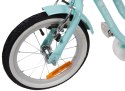 Rowerek dla dzieci 14" Star bike - turkusowy z różowym siodełkiem