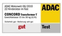 CONCORD TRANSFORMER T ISOFIX 4-GWIAZDKI ADAC - BORDEAUX RED