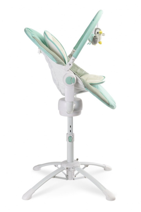 KIVI Caretero 3w1 krzesełko do karmienia funkcja leżaczka i huśtawki - BLUE