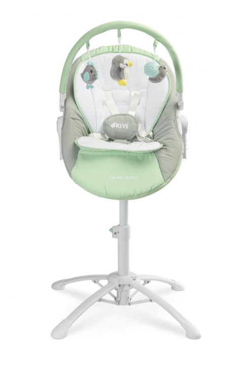 KIVI Caretero 3w1 krzesełko do karmienia funkcja leżaczka i huśtawki - MINT