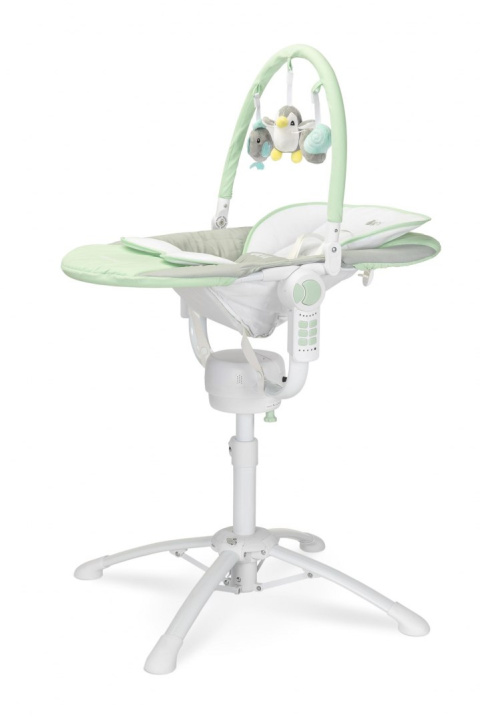 KIVI Caretero 3w1 krzesełko do karmienia funkcja leżaczka i huśtawki - MINT