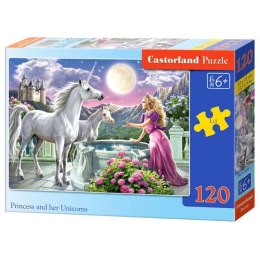 Puzzle 120el. princess unicorn