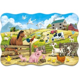 Puzzle 20el.maxi animals farm