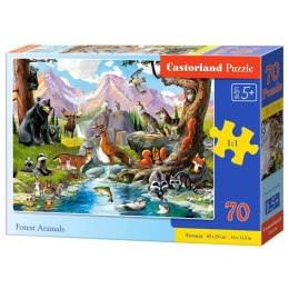 Puzzle 70 forest animals