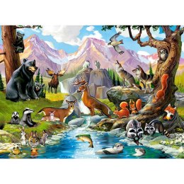 Puzzle 70 forest animals