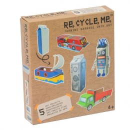 Zestaw kreatywny - sejf - re-cycle-me - 5 zabawek RE-CYCLE-ME
